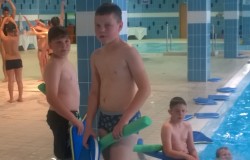 Tečaj plavanja tretješolcev v Logatcu